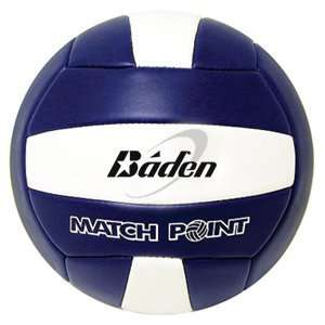   Leather Volleyball NAVY/WHITE OFFICIAL 