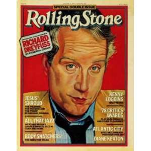  Rolling Stone Cover of Richard Dreyfuss (illustration 