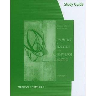 Study Guide for Gravetter/Wallnaus Essentials of Statistics for the 