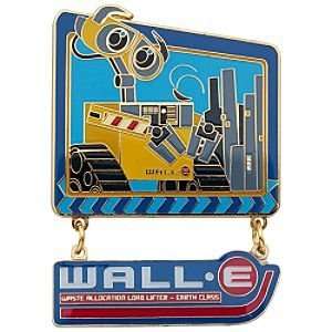  Disney Character Logo Dangler WALLE Pin