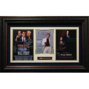 Wall Street   Michael Douglas and Cast Signed Cigar 