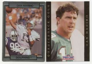   Edition 1st AP Card Miami Dolphins 1992 &1990 Action Packed  