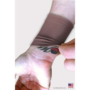 Tattoo Cover Up  Ink Armor Wrist 3 in. Cover Tattoo Sleeve Cappuccino 