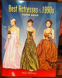 Tom Tierney Paper Doll Book Best Actresses of 1990s  