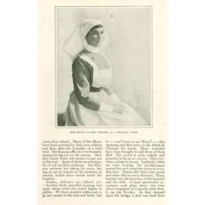  1917 Edith Hegan Anglo Russian Hospital Corps WWI 