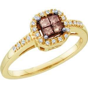  Superb Ring Amazingly Designed in 14K Yellow Gold, Adorned 