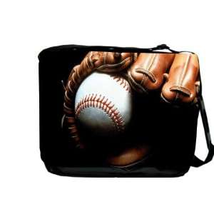  Rikki KnightTM Baseball with Glove Design Messenger Bag 