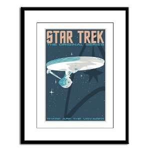  Retro Star Trek Original Series Framed Print: Home 