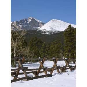 Longs Peak & Mt. Lady Washington, near Estes Park, Colorado   16x20 