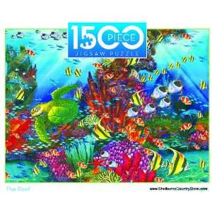    1500 Ceaco Piece Puzzles John Enright   The Reef Toys & Games