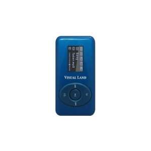   Visual Land V Clip Pro ME 953 2 GB Blue Flash MP3 Player: Electronics