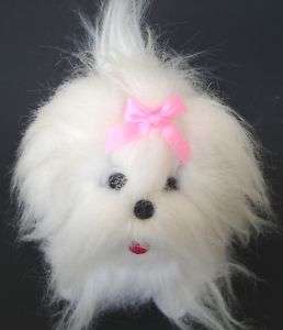 Maltese Tea Cup Puppy Dog White Toy Barks Walks Plays  