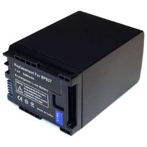 High Capacity Battery for Canon BP 827 Vixia HF200 Legria HF20 HF S10 