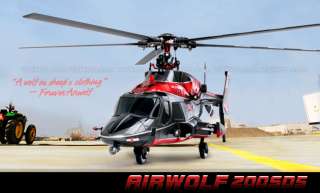 Walkera Airwolf 200SD5 Flybarless Series (5 Blade Heli) w/ Devo7 Tx 