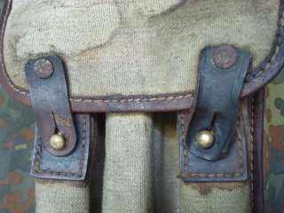 WWII ORIGINAL GERMAN ALLY CANVAS AMMO POUCH FOR MP  