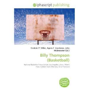  Billy Thompson (Basketball) (9786132885074) Books