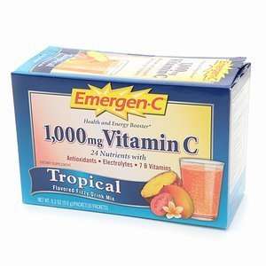   : Emergen C 1000 mg Vitamin C Energy Booster: Health & Personal Care