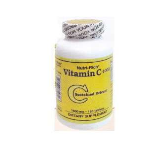  Nutri Rich Vitamin C 1000mg 180 tablets Health & Personal 