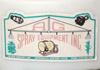 AG SPRAY EQUIPMENT 55 Gallon 3 Point Chemical Applicator  Stock 