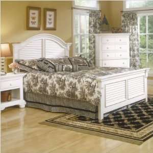  Bundle 51 Cottage Traditions Panel Bed in Distressed 