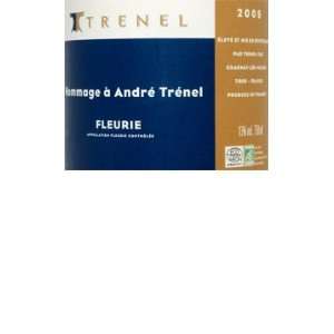   Trenel Fleurie Hommage a Andre Trenel 750ml Grocery & Gourmet Food