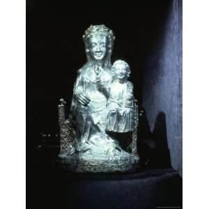  Silver Statuette of Virgin Mary and Child, Treasury of Ste 