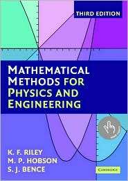 Mathematical Methods for Physics and Engineering A Comprehensive 