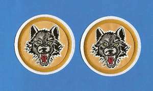 Lot Chicago Wolves AHL IHL Hockey Shoulder Patches B  