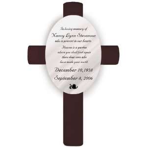  Personalized Memorial Cross   Heaven: Home & Kitchen