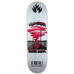   Leeper Vinyl Solutions Blacklight Skateboard Deck