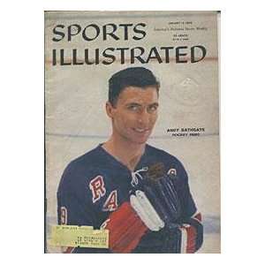  Andy Bathgate 1959 Sports Illustrated Magazine   NHL 