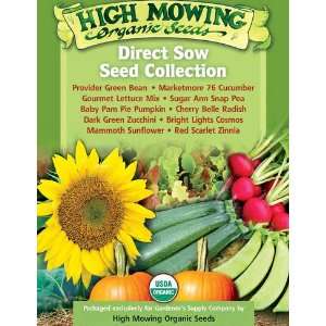  Direct Sow Seed Collection: Patio, Lawn & Garden