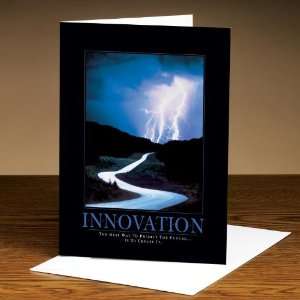  Successories Innovation Lightning 25 Pack Greeting Cards 