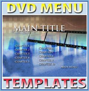 DVD Menu Templates Labels Photoshop Encore PSD VOL 2  