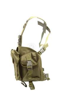Diamond Tactical Lightweight AK SR4 Airsoft Mag Chest Rig   OD Green 