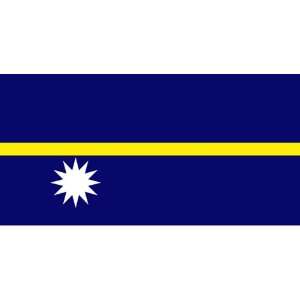 Annin Nylon Nauru Flag, 3 Foot by 5 Foot Patio, Lawn 