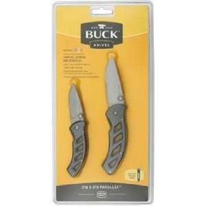  Buck Knives Parallex Pocket Knife Combo Set: Sports 