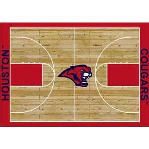 NCAA Home Court Rug   Houston Cougars:  Home & Kitchen