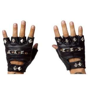  Vexcon Fingerless Studded Gloves 
