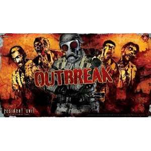  Resident Evil Outbreak Deck Building Game Playmat By 