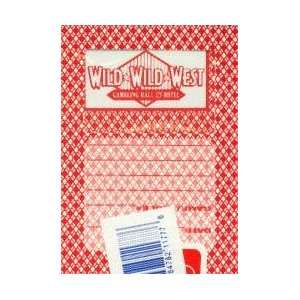  Wild Wild West Casino Las Vegas Red Playing Cards Sports 