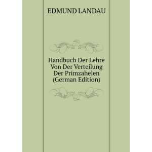  Handbuch Der Lehre Von Der Verteilung Der Primzahelen 