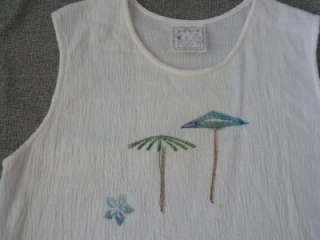 PLAY ALEGRE Hand Painted Art to Wear 3 pc Set~M/L/XL  