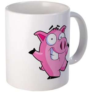  Mug (Coffee Drink Cup) Pig Cartoon: Everything Else