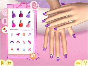 Barbie Beauty Boutique PC CD hair salon makeover game  