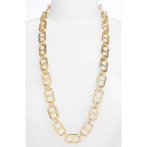  Tory Burch Plato Long Link Necklace Jewelry