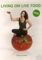Living on Live Food ~Alissa Cohen ~ Raw Veg~ DVD  
