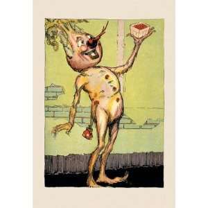  Exclusive By Buyenlarge Vegetable Man 12x18 Giclee on 
