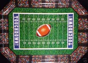 Football TOUCHDOWN Tray   Super Bowl Party Supplies 661526484301 