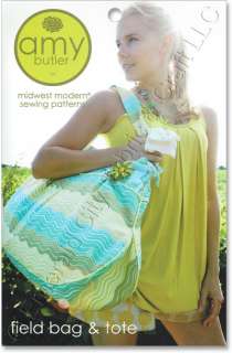 Amy Butler Field Bag and Tote Purse Sewing Pattern NEW  